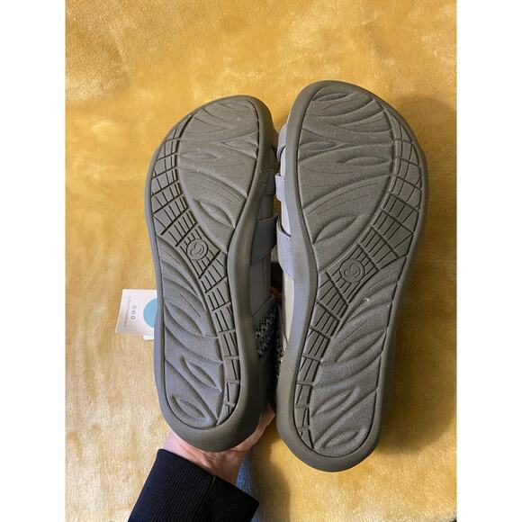 Baretraps Rebound “Dalton” Sandals Microbial Hook & Loop Blue/Gray W Size 10M - Picture 7 of 14